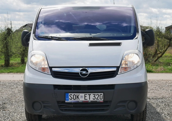Opel Vivaro cena 62900 przebieg: 164976, rok produkcji 2012 z Chorzele małe 781